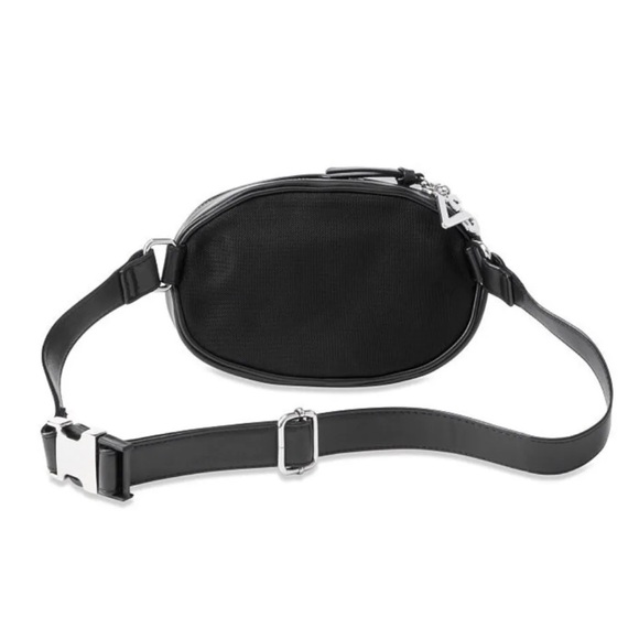 Victoria's Secret Graphic Blooms Oval City Belt Bag - Picture 2 of 6